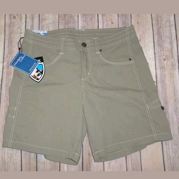 Kuhl Shorts Nwt Ws Free Range 6 Khaki Size 10 Poshmark